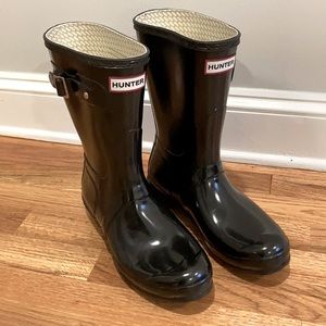 Hunter Original Gloss Short boot W9